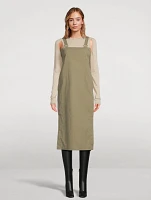 Midi Skirt With Straps