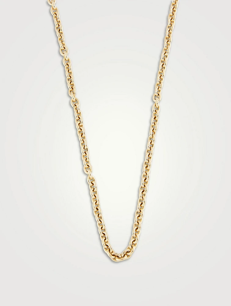 14K Yellow Gold Chain Necklace