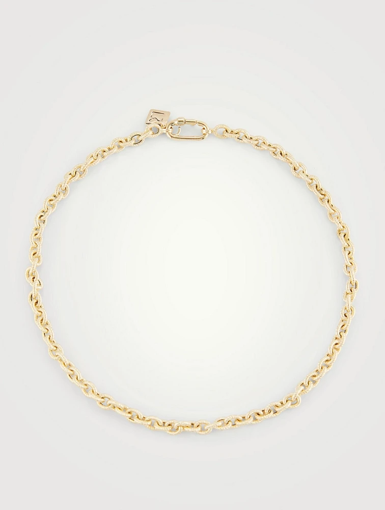 Lee Forçat 14K Yellow Gold Chain Necklace