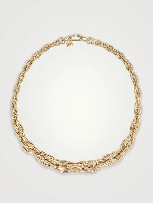 Ephrusi 14K Gold Small Links Necklace