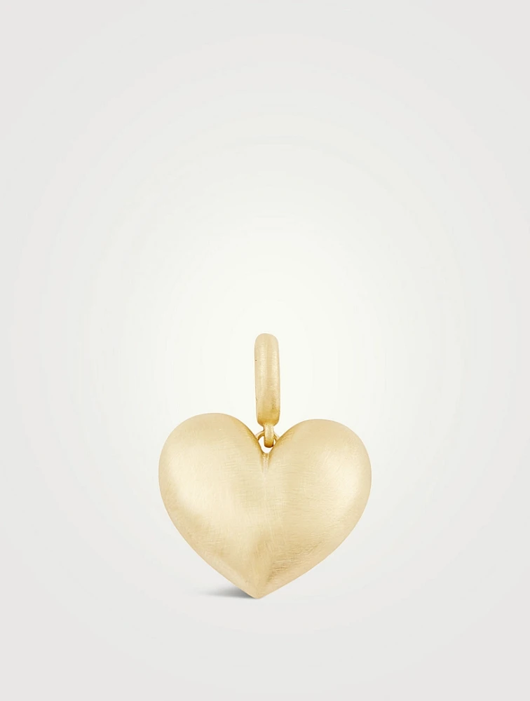 Paulette 14K Yellow Gold Heart Pendant