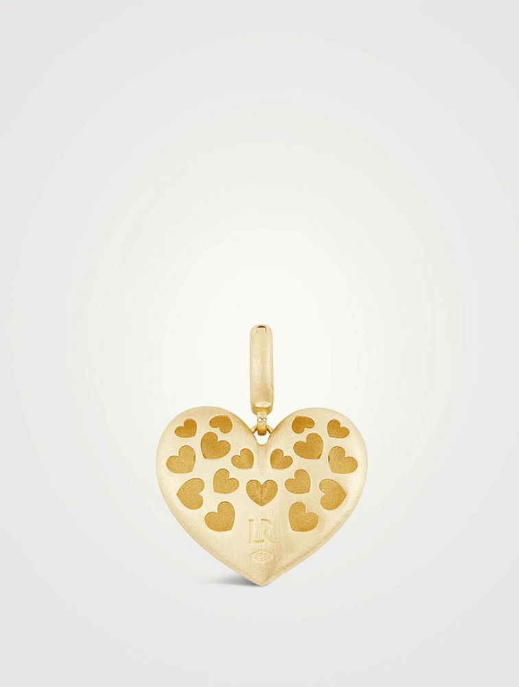 Paulette 14K Yellow Gold Heart Pendant