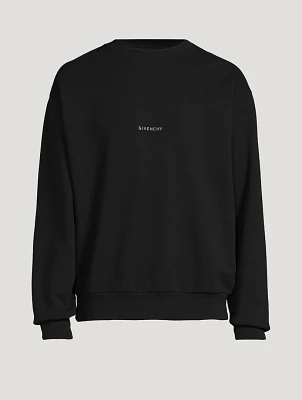 Cotton Logo Sweatshirt