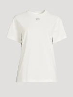 Embellished Butterfly Organic Cotton T-Shirt