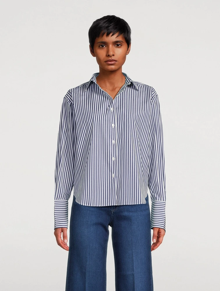 The Isabel Shirt Stripe Print