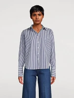 The Isabel Shirt Stripe Print