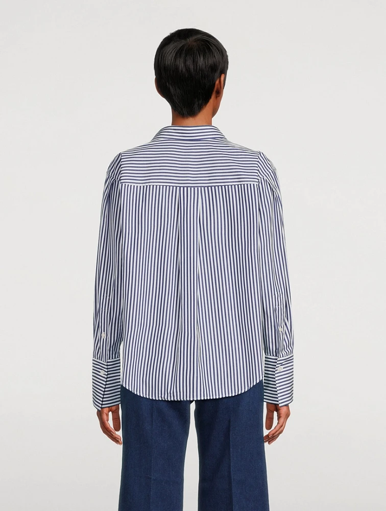 The Isabel Shirt Stripe Print