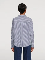 The Isabel Shirt Stripe Print