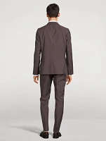 Wool Tailored-Fit Two-Piece Suit