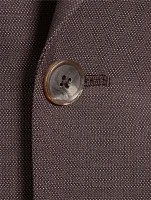 Wool Tailored-Fit Two-Piece Suit
