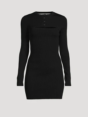Cropped Cardigan Twinset Dress