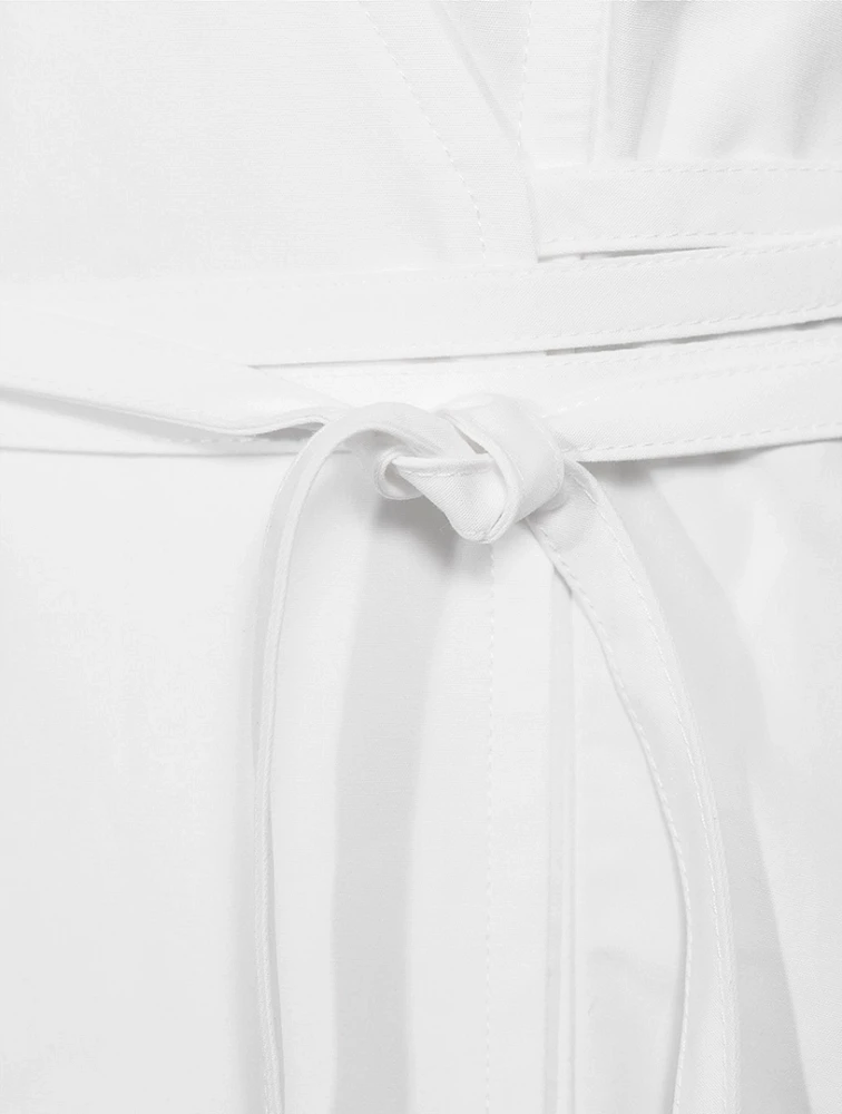 Wrap Shirt Dress