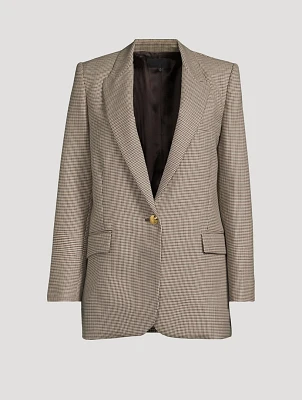 Diane Houndstooth Blazer