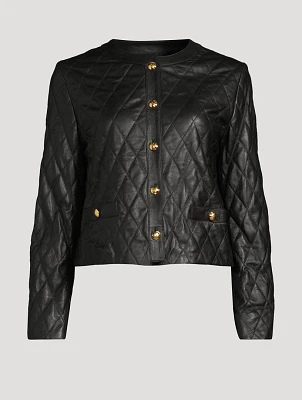 Amy Quilted Leather Jacket