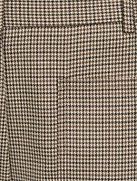 Christophe Houndstooth Flare Trousers