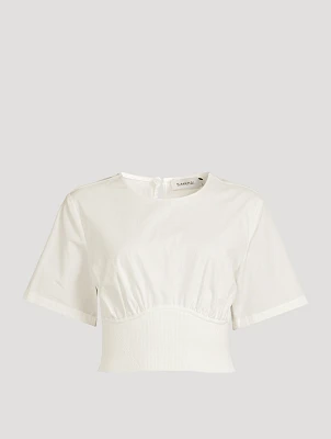 Adair Crewneck Crop Top