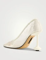 Toy Sequin Mesh Pumps