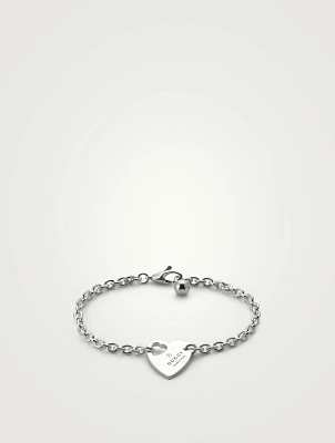 Trademark Chain Bracelet With Charm