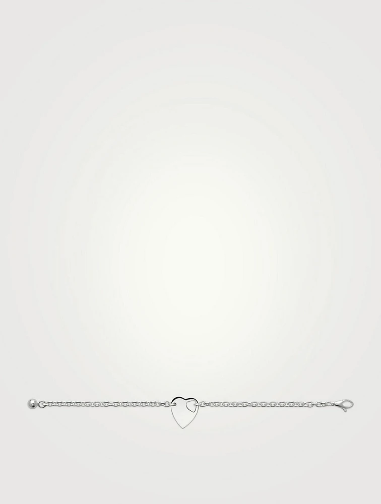 Trademark Chain Bracelet With Charm