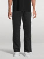 Double Knee Denim Pants