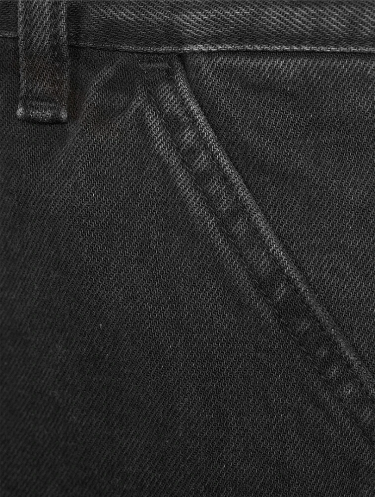 Double Knee Denim Pants