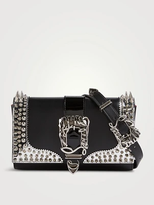Paloma Embellished Leather Clutch