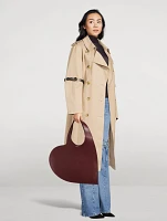 Heart Leather Tote Bag