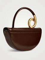 Azariah Leather Top Handle Bag