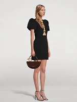 Azariah Leather Top Handle Bag
