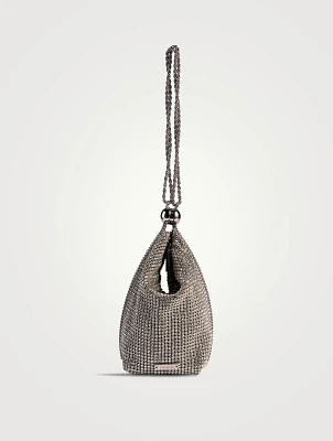 Rue Crystal Mesh Wristlet