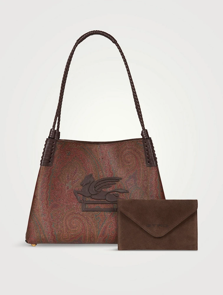 Small Libra Paisley Jacquard Tote Bag