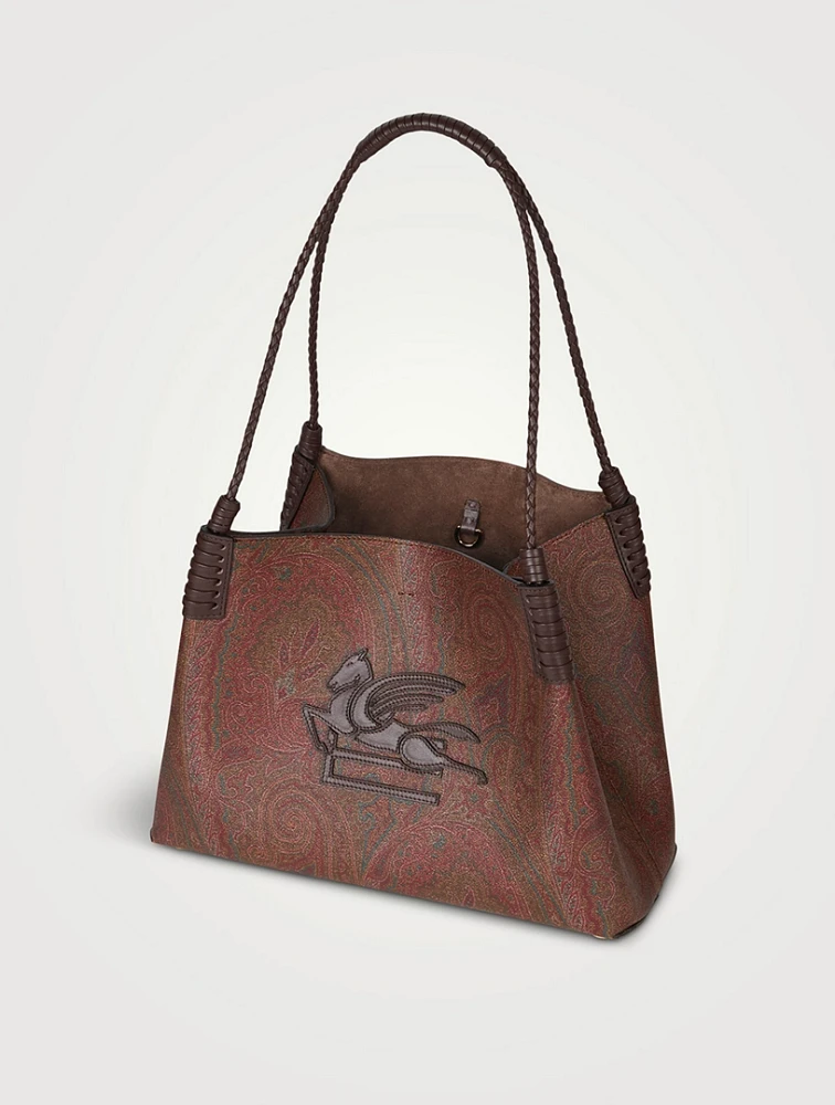 Small Libra Paisley Jacquard Tote Bag