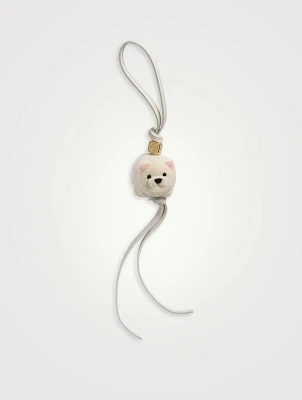 Chow Chow Felt Bag Charm