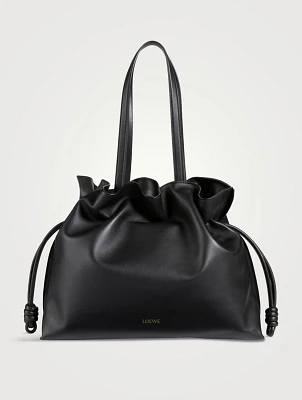 XL Flamenco Leather Shoulder Bag