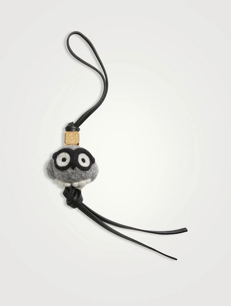 Owl Felt Bag Charm