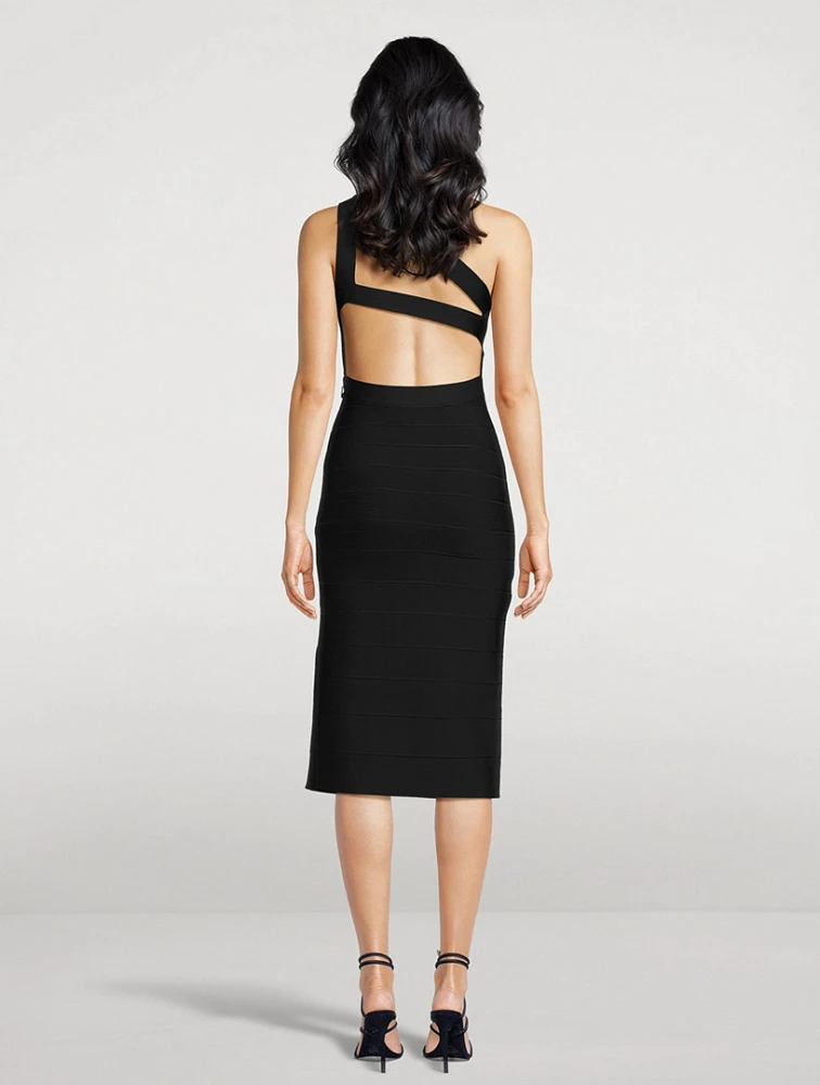 The Bella One-Shoulder Midi Dress