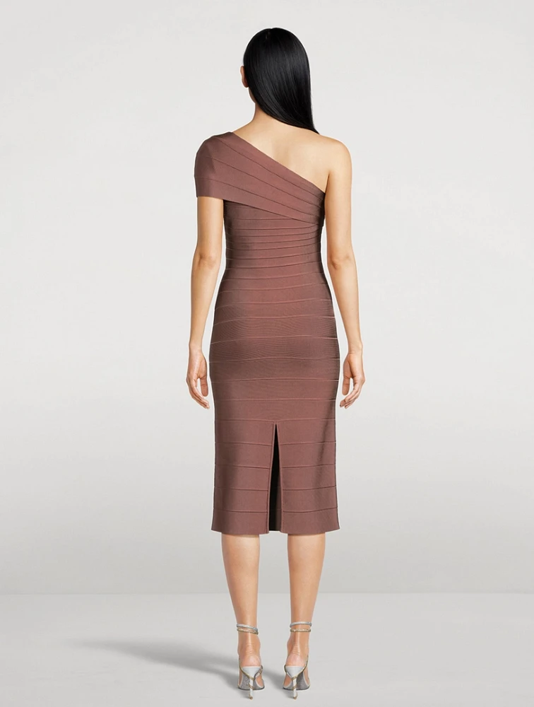 The Abigail One-Shoulder Midi Dress