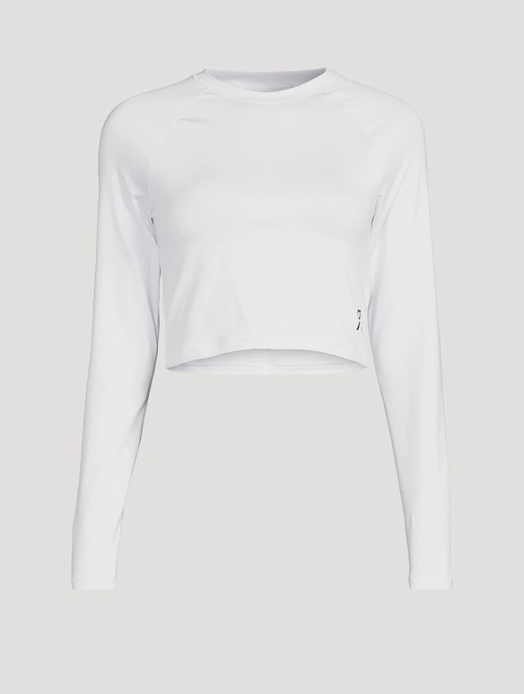 Movement Long-Sleeve Crop Top