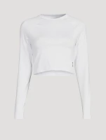 Movement Long-Sleeve Crop Top