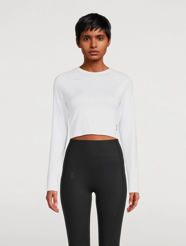 Movement Long-Sleeve Crop Top