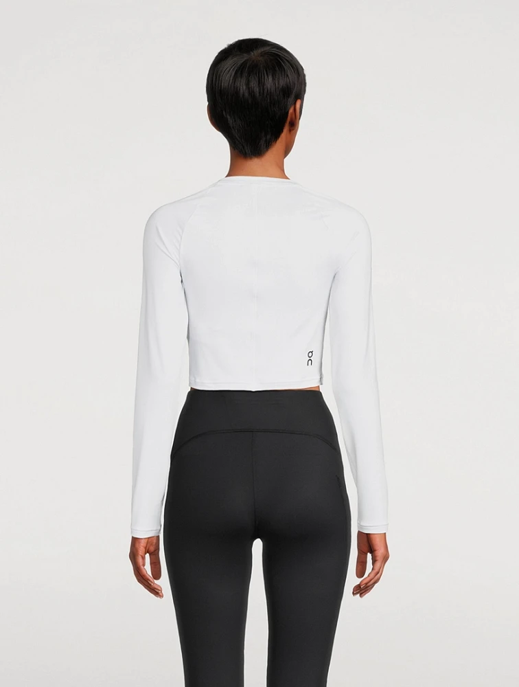 Movement Long-Sleeve Crop Top
