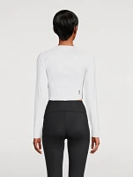 Movement Long-Sleeve Crop Top