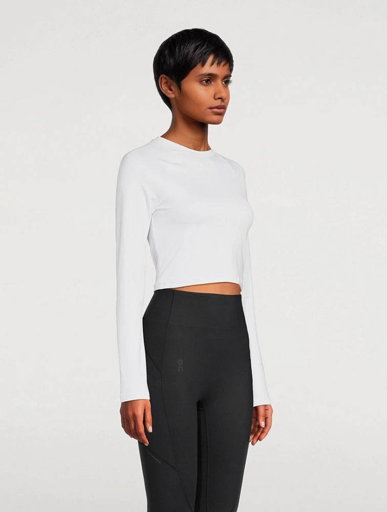Movement Long-Sleeve Crop Top