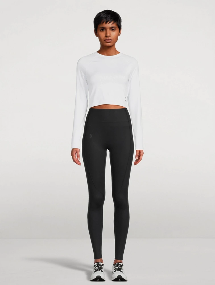 Movement Long-Sleeve Crop Top