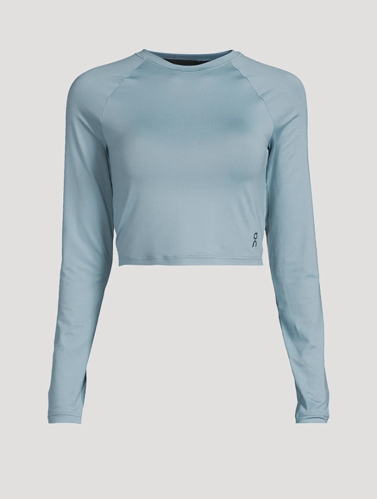 Movement Long-Sleeve Crop Top