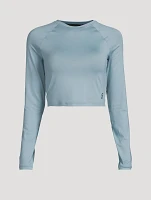 Movement Long-Sleeve Crop Top
