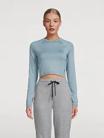 Movement Long-Sleeve Crop Top