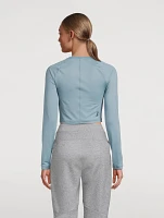 Movement Long-Sleeve Crop Top
