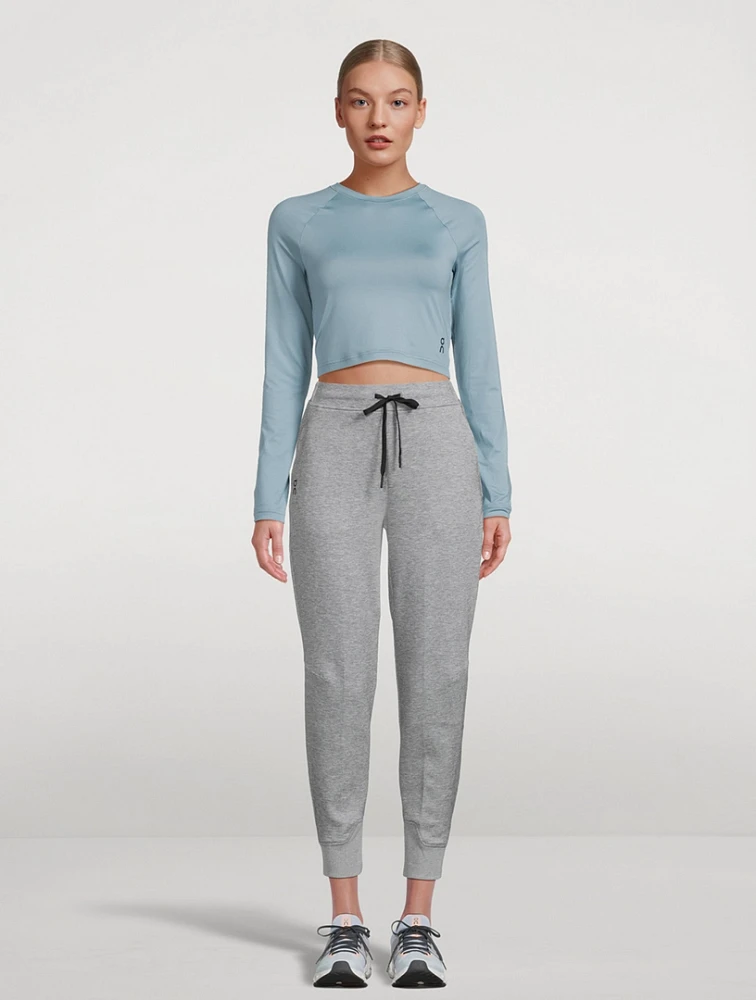 Movement Long-Sleeve Crop Top