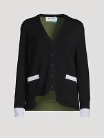 Lilo Colourblock Wool Cardigan